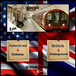 نکات تصویری ترجمه subway