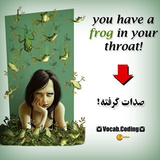 نکات تصویری ترجمه frog