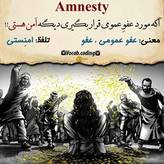 نکات تصویری ترجمه amnesty
