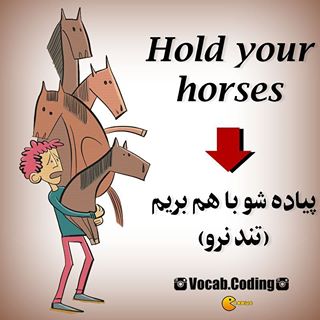 نکات تصویری ترجمه hold