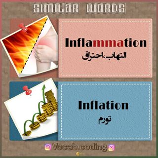 نکات تصویری ترجمه inflammation