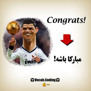 نکات تصویری ترجمه congrats