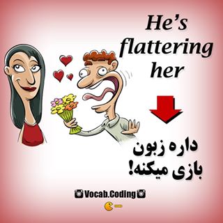 نکات تصویری ترجمه تملق