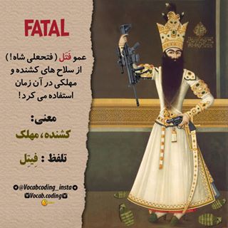 نکات تصویری ترجمه fatal