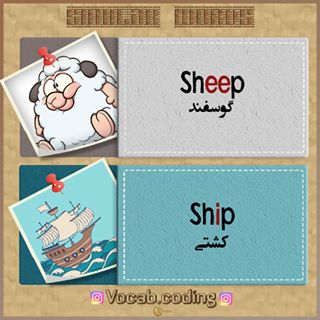نکات تصویری ترجمه کشتی