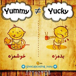 نکات تصویری ترجمه خوشمزه