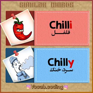 نکات تصویری ترجمه chilli